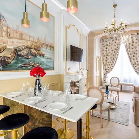 Merveil -luxury -champs Elysees-haussmann Ii شقة *